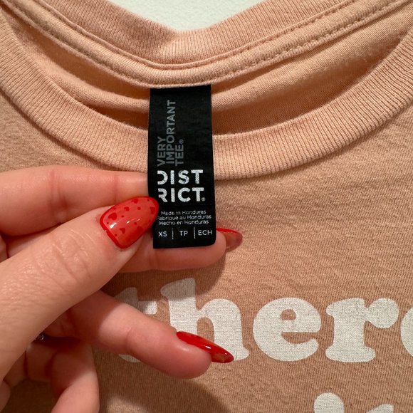 Light Pink Graphic Tee - Picture 4 of 4